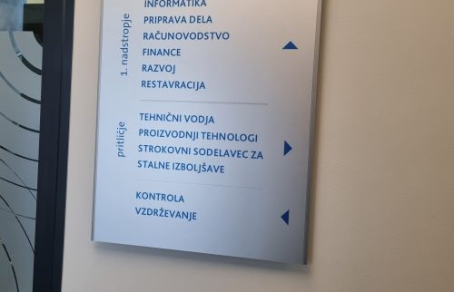 označevalne tablice